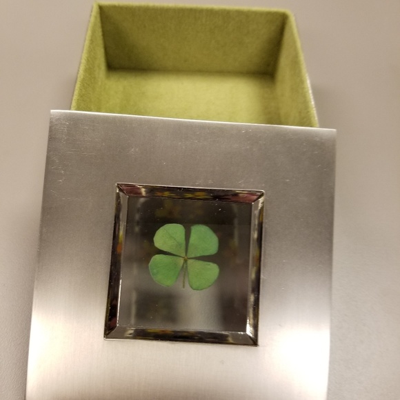 ☘Four leaf clover trinket box - Red Envelope - Picture 5 of 6